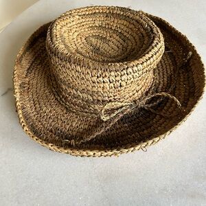 Tommy Bahama Brown Woven Hat